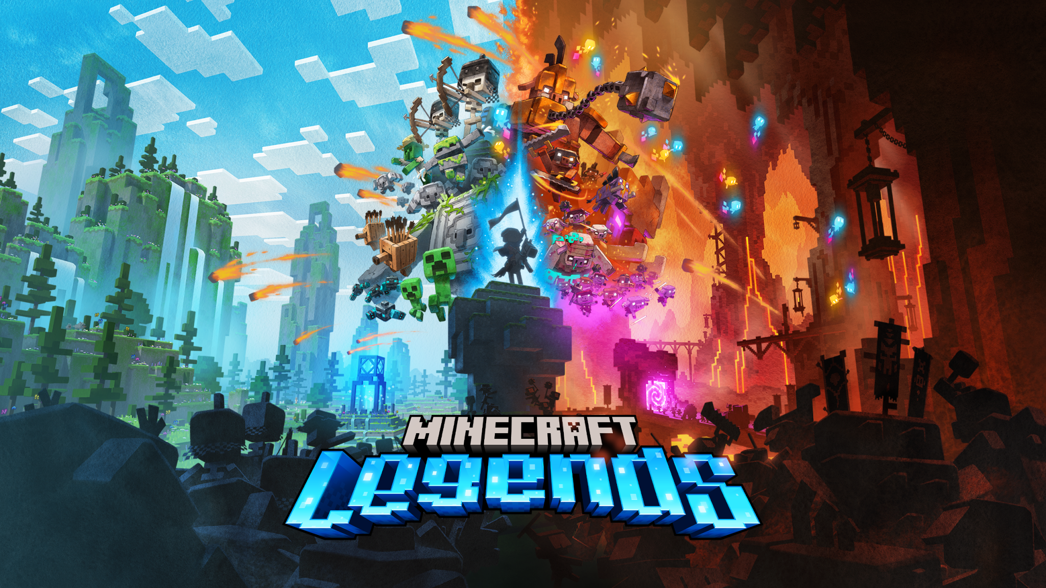 Minecraft Legends Key Art - 2560x1440